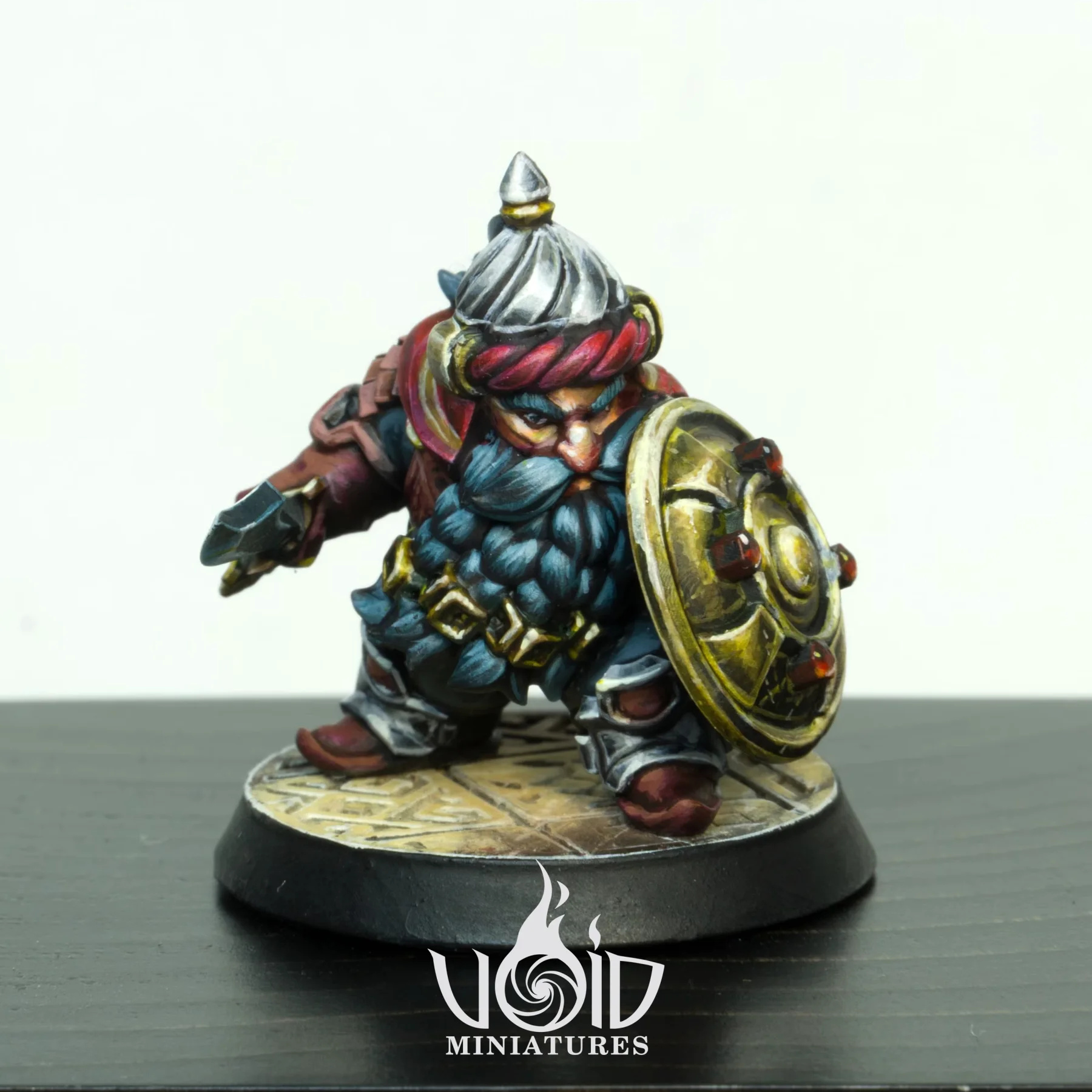 Caravan Guard 03 — Painted miniature · front