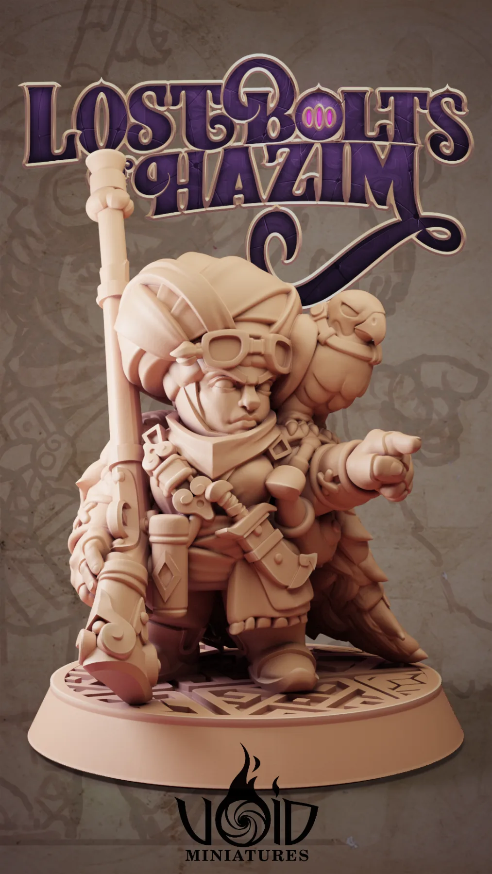 Desert Tracker 01 — Character render: Desert Tracker 01