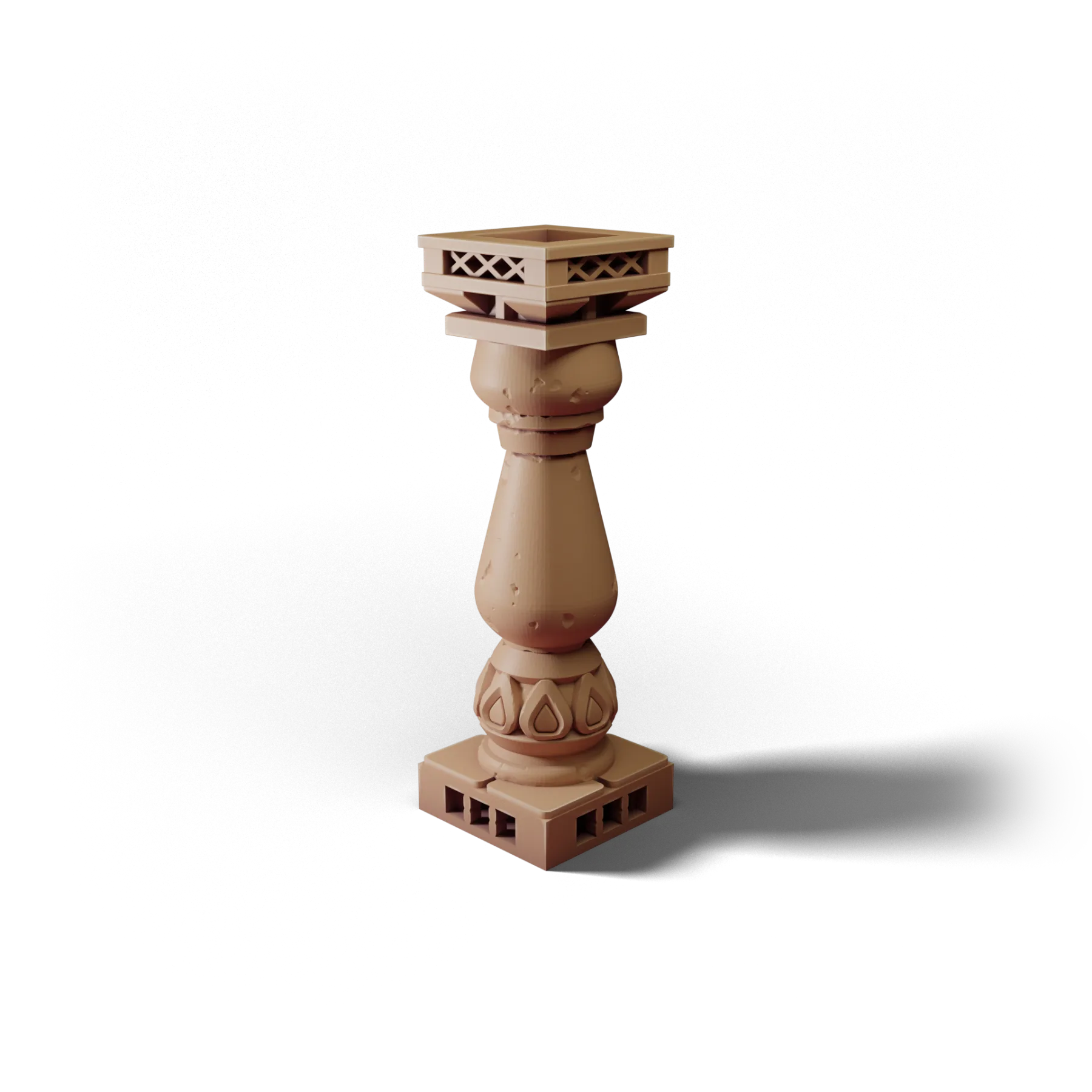 Column A — Column A — clean clay render