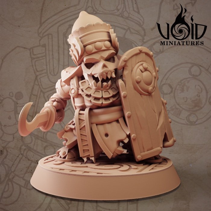 Honor Guard 01 miniature render — The Deadstones of Uhrk