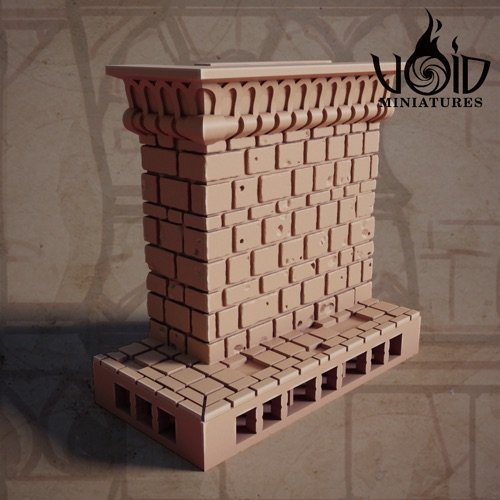 Corner 2x1 B scenery render — The Deadstones of Uhrk