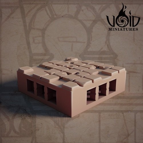 Floor 1x1 D scenery render — The Deadstones of Uhrk
